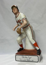 Vtg Baltimore Orioles BROOKS ROBINSON EMPTY Porcelain Decanter The Golden Glove
