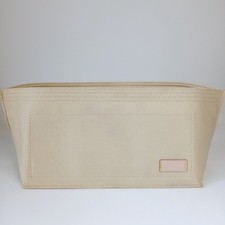Soft Felt Purse Organizer Insert With Zipper And Multiple Pockets