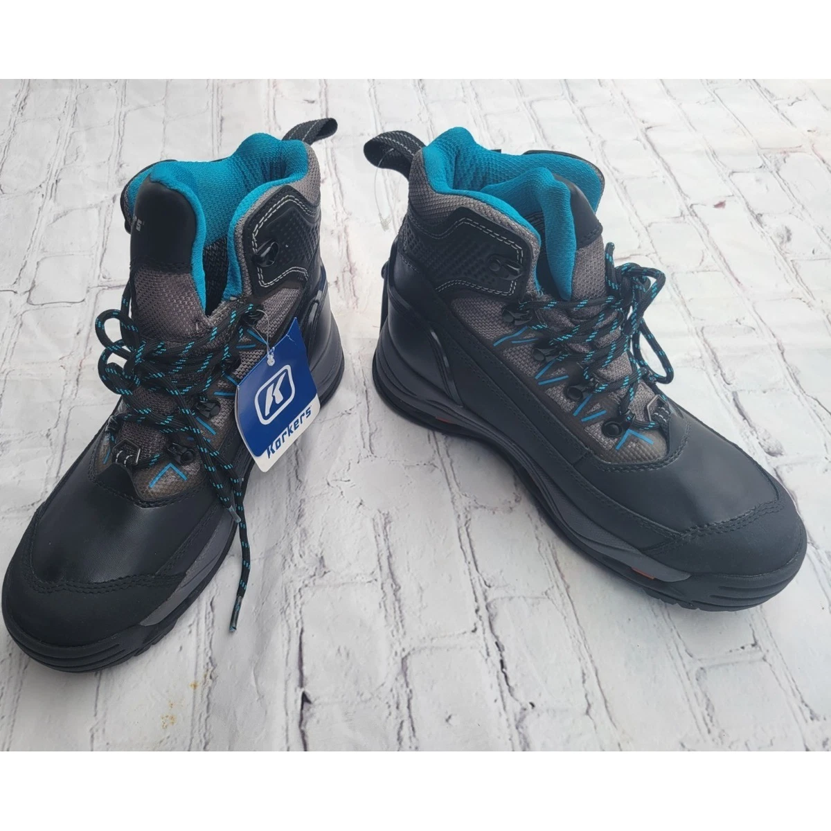 Korkers Polar Vortex 600 Mens Winter Boots Black Grey Blue KOR HT 02 OB NEW Korkers Polar Vortex 1200 BOA Winter Boots - Men main image 2