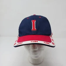 Iowa Cubs Hat Cap Red White Blue Brimm Ridder Minor League Baseball Elite Series