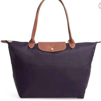 LONGCHAMP 2WAY ショルダーバッグ パープル Le Pliage NEW Longchamp Le Pliage Original M Tote Bag Eggplant Purple | eBay