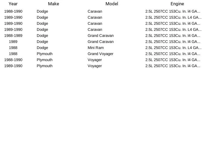 Suspensión de bomba de combustible Airtex E7074H para Chrysler Dodge Plymouth Caravan 1987-1990 Foto 4 de 4