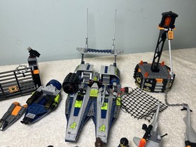 LEGO Agents: Speedboat Rescue 8633 99.99% Complete + 8634 Turbo Car Chase Parts