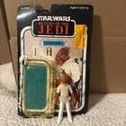 1983 Star Wars ROTJ ADMIRAL ACKBAR Card Blister Off Card