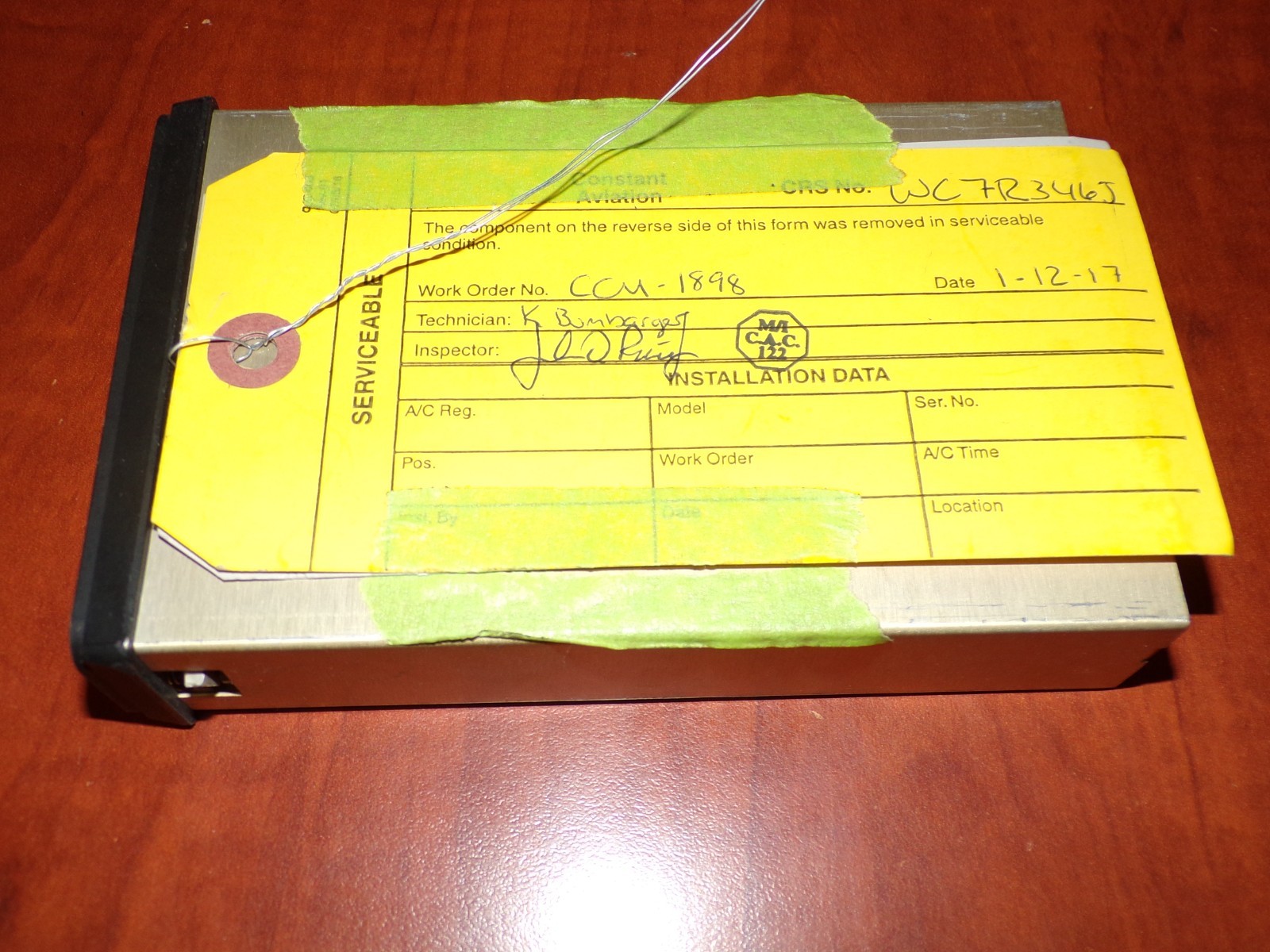 Beechjet 400A Digital Clock, 128-380060-1, DAVTRON M888