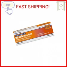 HealthCareAisle Diclofenac Gel, 1%, Arthritis Pain Relief - 50 g tube - Original
