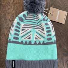 NEW NWT Patagonia Kids Powder Town Beanie