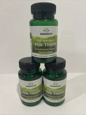 Swanson Full Spectrum Milk Thistle 500 mg 30 Capsules - Exp 8/2027