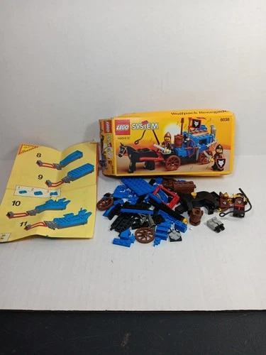 LEGO Castle: Wolfpack Renegades (6038) - Mostly Complete w/ Box and Instructions