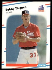 1988 Fleer Bobby Thigpen Chicago White Sox #410