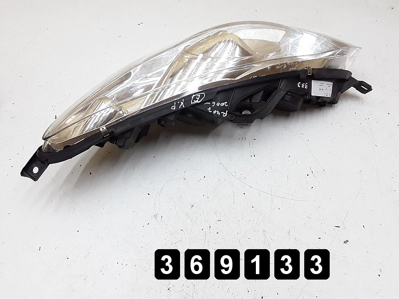 2006 PEUGEOT 407 FRONT HEADLIGHT (LHD) LEFT SIDE # TYC 20-A450 DEFECT - Image 3 of 4