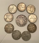 Lot of Canadian 80% Silver Coins  63g
