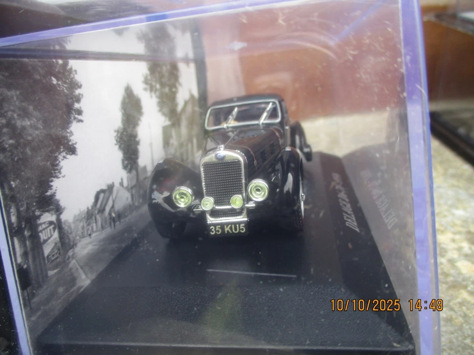 DELAGE D6 70 VOITURE MINIATURE 1/43 EN BOITE FASCICULE - Photo 3/3
