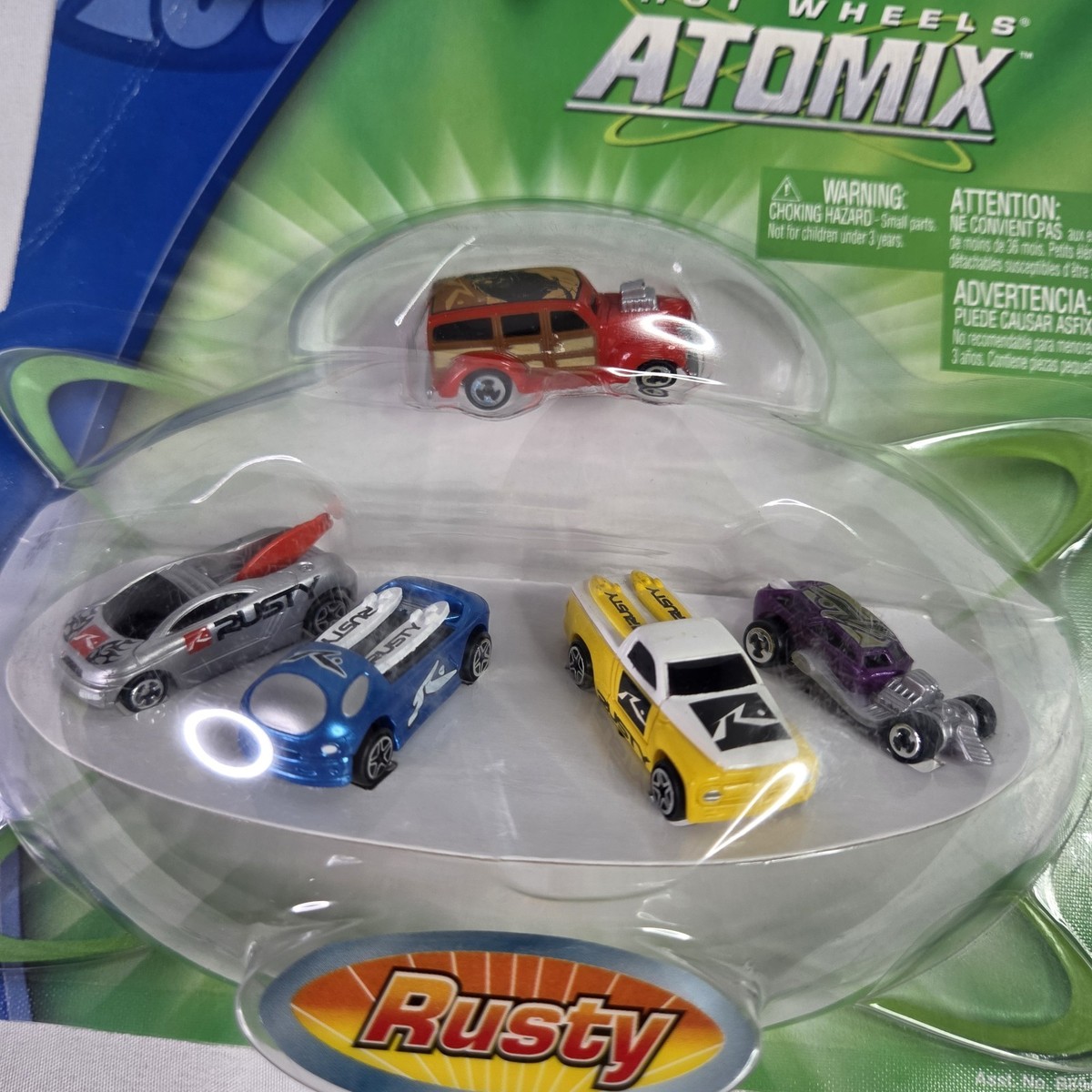 Hot Wheels Atomix Future Force Micro Vehicles 2003 NEW | eBay