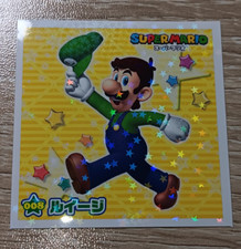  FREE SHIP Super Mario Sticker Collection 08 Luigi  JAPAN EXCLUSIVE 