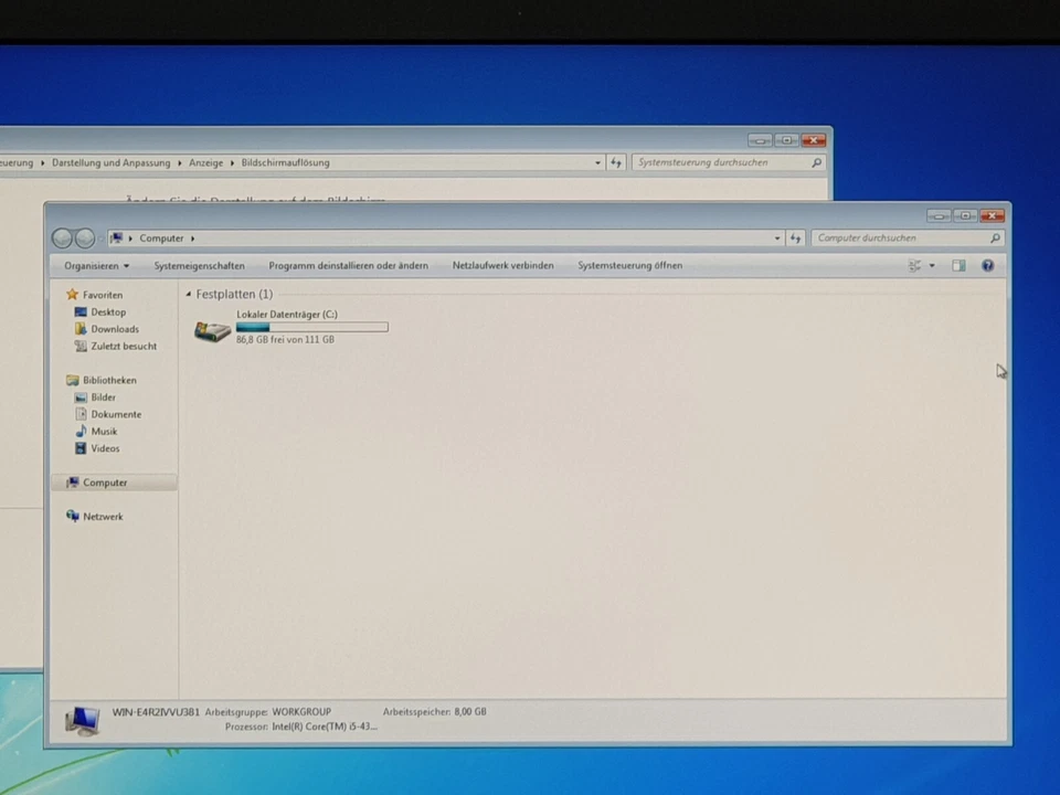 DELL Latitude E7440 i5-4310U 120GB SSD 8GB RAM Laptop Win. 7 14" HDMI Diagnose - Bild 3 von 4
