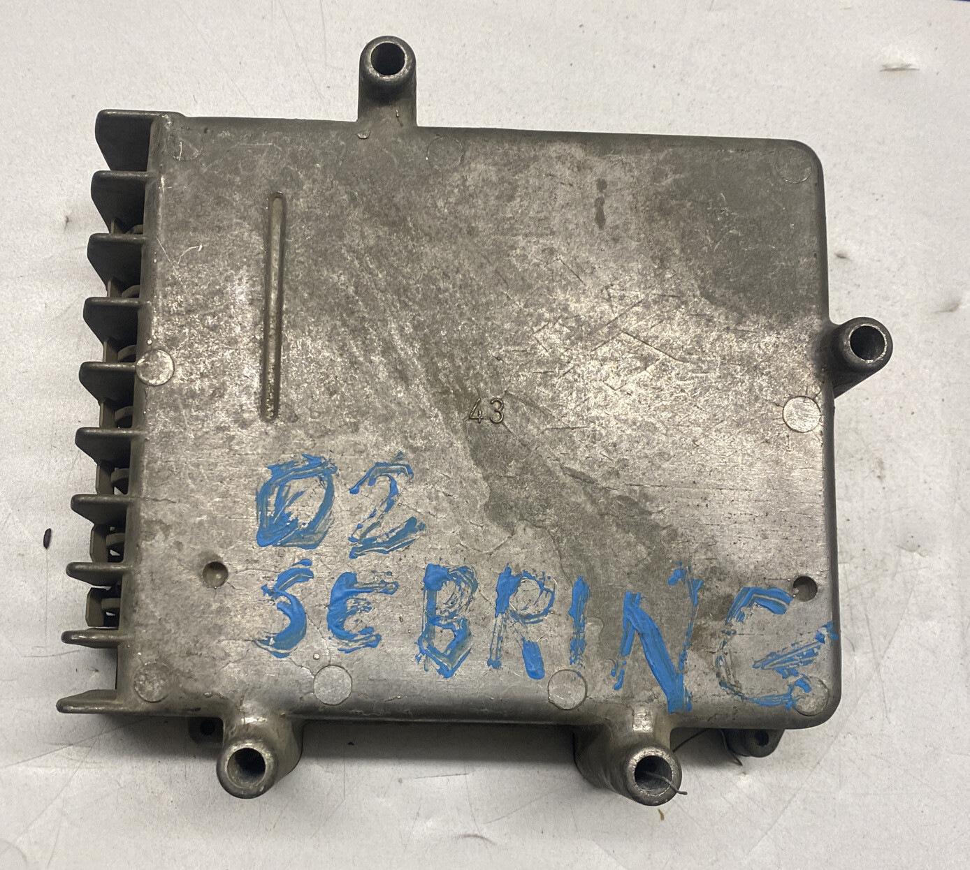 2002 CHRSYLER SEBRING CONVERTIBLE 2.7 AUTO OEM ENGINE COMPUTER BOX ...