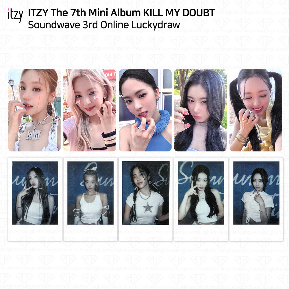 ITZY KILL MY DOUBT Soundwave 3rd Online Lucky Draw Photocard ITZY KILL MY DOUBT Soundwave 3rd Online Lucky Draw Photocard