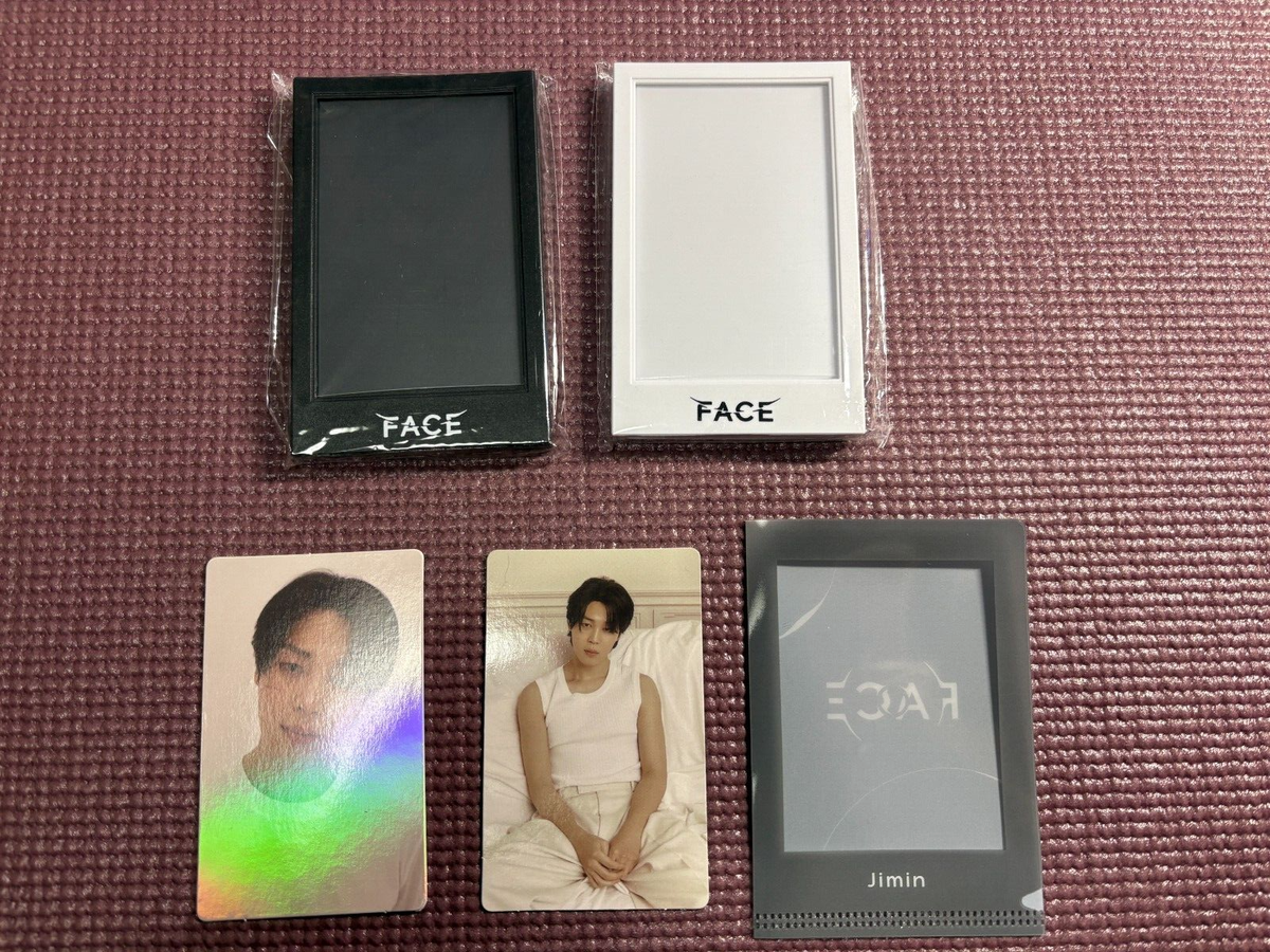 BTS JIMIN FACE WEVERSE Official Photocard Set | eBay