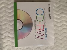 Memorex 5-Pack High Speed CD-RW 12X 700MB 80 Min, Rewritable, Sealed