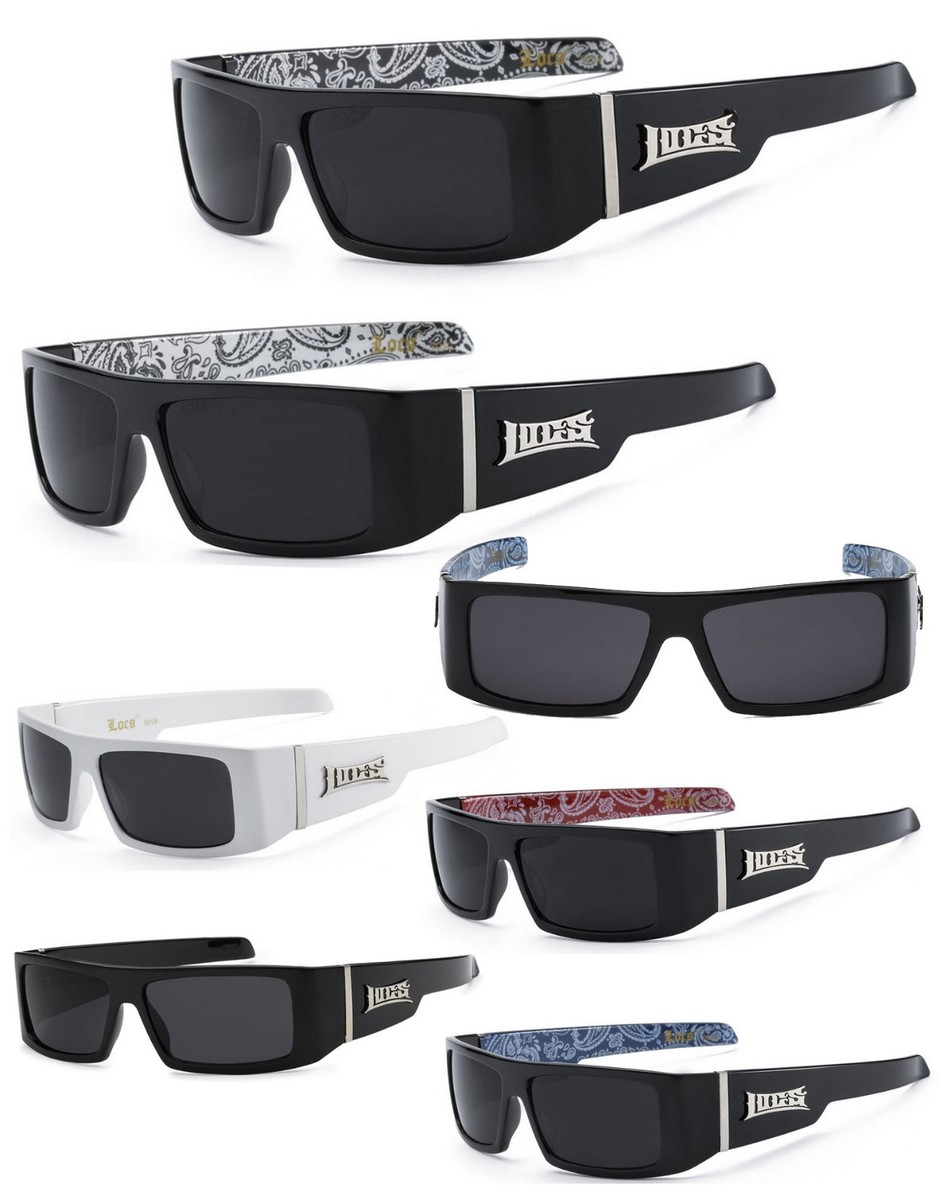 Locs Authentic Gangster Biker Motorcycle OG Style Sunglasses LC33