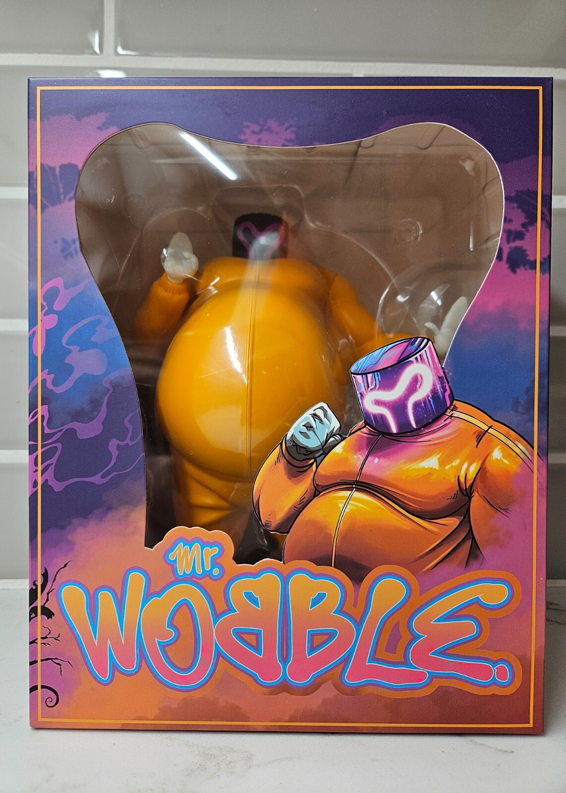 GANJA WHITE NIGHT LIMITED EDITION MR. WOBBLE COLLECTIBLE VINYL FIGURINE