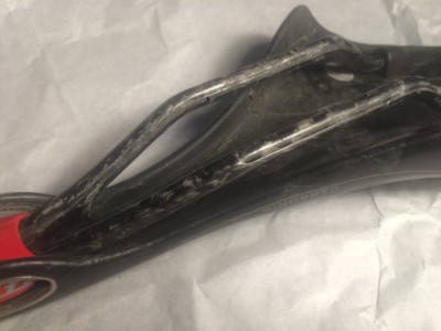 Siège de selle carbone Selle Italia Flite carbone | cadre titane smp