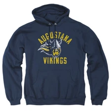 Augustana University Adult Pullover Hoodie Vikings Logo, Navy, S-3XL