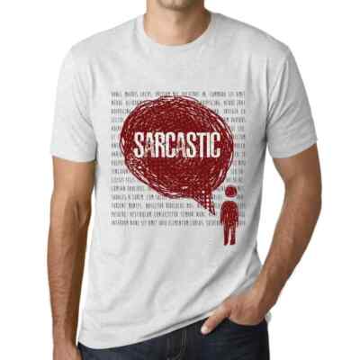 Herren Grafik T-Shirt Gedanken sarkastisch   Thoughts Sarcastic