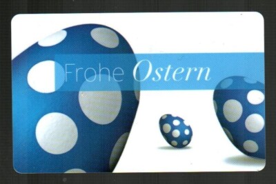 KARSTADT ( Germany ) Happy Easter, Eggs 2012 Gift Card ( $0 )