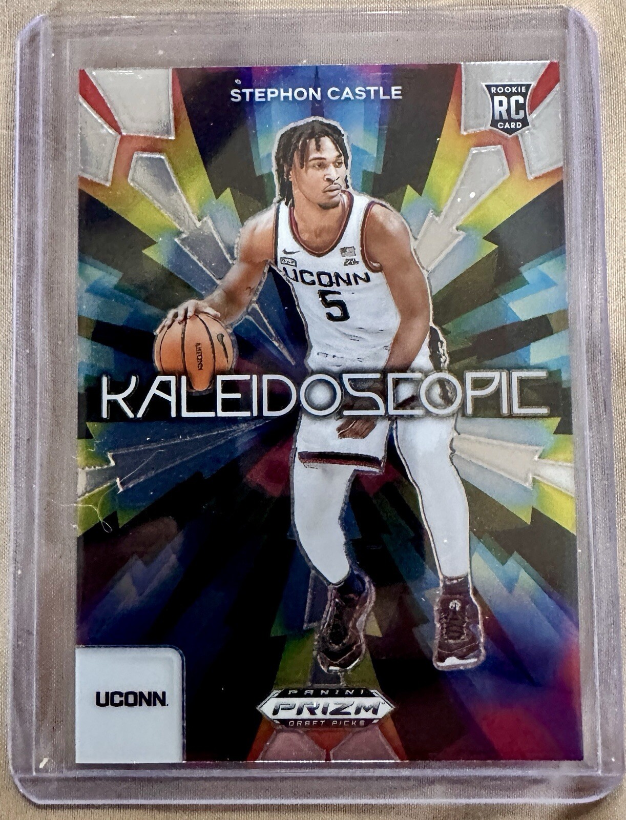 2024-25 Panini Prizm Draft Picks Kaleidoscopic #1 Stephon Castle