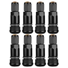 8pcs Aluminum Tire Valve Stems Metal Tubeless Wheel Caps Bolt-in Tyre