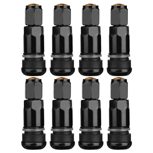 8pcs Aluminum Tire Valve Stems Metal Tubeless Wheel Caps Bolt-In Tyre - Picture 23 of 31