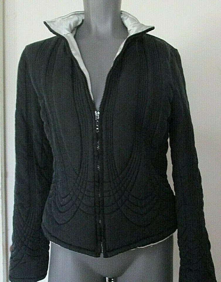 Chaqueta de seda White House Black Market para mujer talla mediana Foto 2 de 4