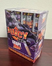 JUICY JAY'S JONES CONES GRAPE~24CT~FULL BOX~NEW