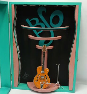Brian Setzer Autograph SIGNED Gretsch Mini Guitar Stray Cats Band