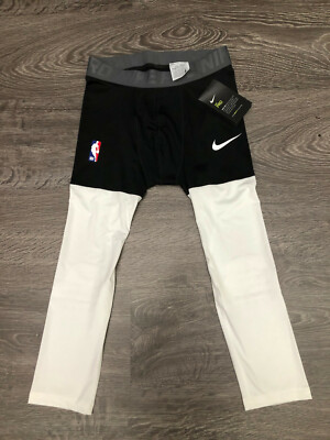NBAナイキ選手支給品PRO 3/4タイツTIGHTS黒色バスケスパッツMサイズ s-l400.jpg