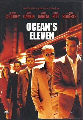 OCEAN´S ELEVEN - mit Weltstarbesetzung - DVD - Neuwertig