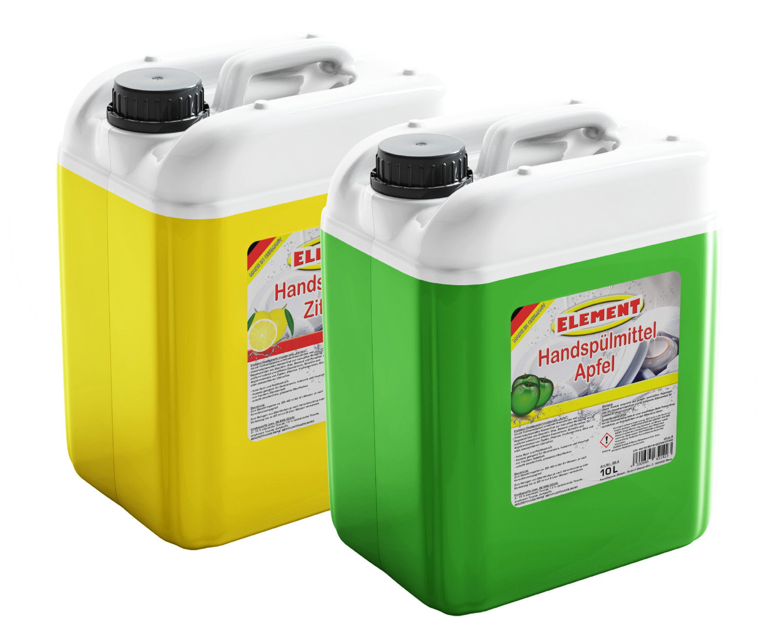 Spülmittel, Handspülmittel, Apfel&Zitro, Geschirrspülmittel, 2x 10 L Kanister