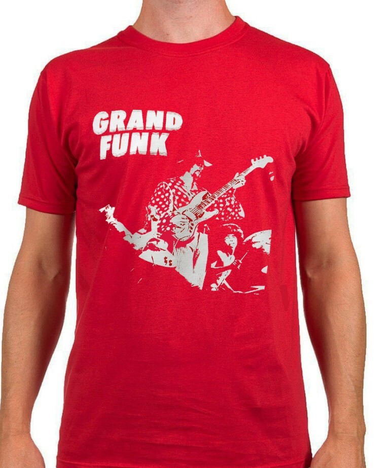 Grand Funk Railroad Band Live The American Band Unisex T-shirt All Size QX0157 e