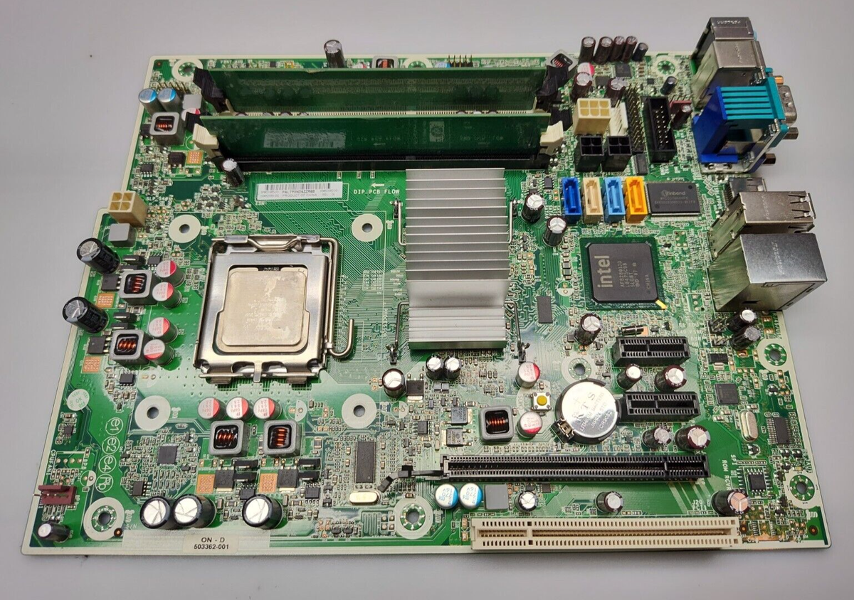 HP Compaq 6000 Pro MOTHERBOARD +E8400 +4GB RAM 503363-000 503362
