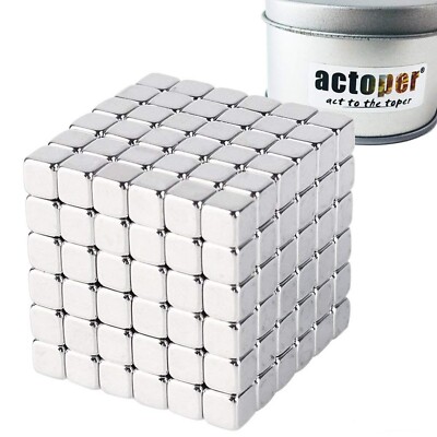 M Cubes (5mm) / 512 pcs (silver) Desk Toy