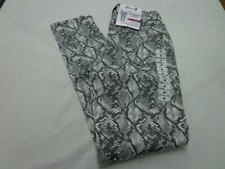 New Womens Jeans, Size:4, By Seven7, High Rise Tummyless Skinny NEUTRAL SNAKE.