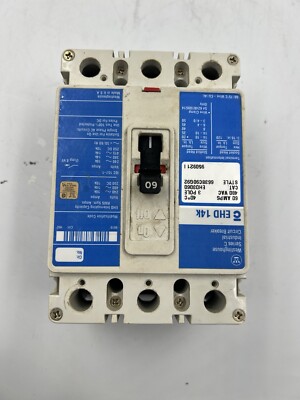 EHD3060 Westinghouse EHD 14K 60A Circuit Breaker. Tested Good