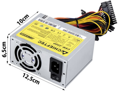 NETZTEILE CHIEFTEC PSF180MP 180WATT 24-PIN Mini-ITX Aktive PFC RoSH