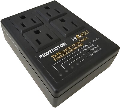 5 PACK Power Surge Protector for LCD LED, Plasma TV's, Electrical Accessories