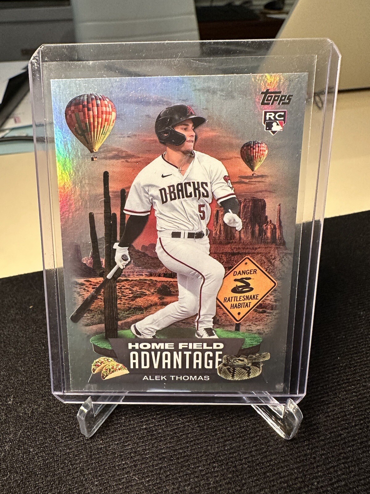 2022 Topps Alek Thomas Update Home Field Advantage Rookie SSP HA-28 Diamondbacks