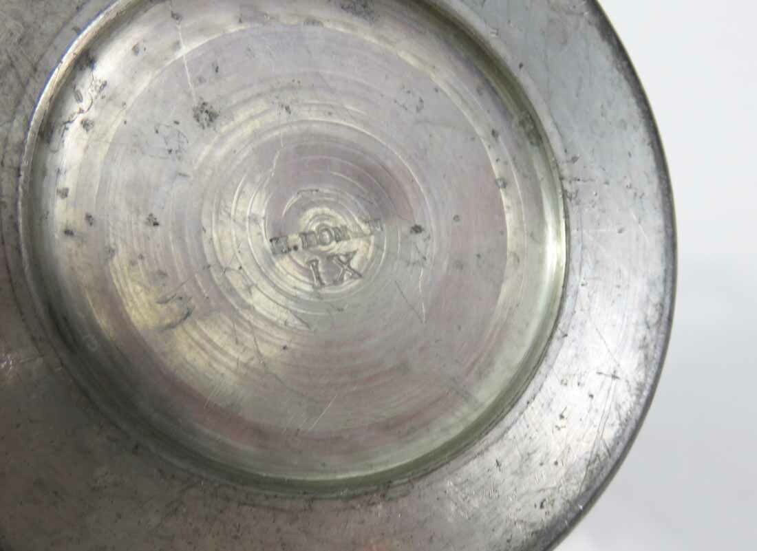 PEWTER COFFEE POT HOMAN CINCINNATI OHIO 19TH C eBay