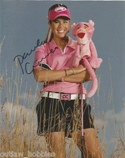 LPGA Paula Creamer Autographed Signed 8x10 Photo COA