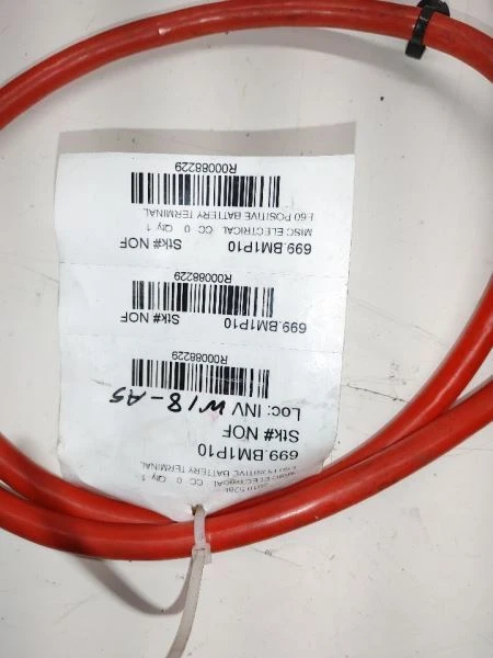 2010 BMW 528I E60 POSITIVE BATTERY TERMINAL - Image 4 of 4